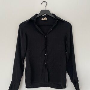 Vintage Norman Marcus Valentino Boutique 100% silk blouse